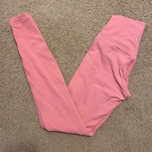 Pink lululemon align leggings 28 in.